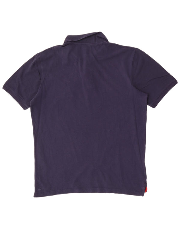 Polo da uomo Best Company XL in cotone blu navy