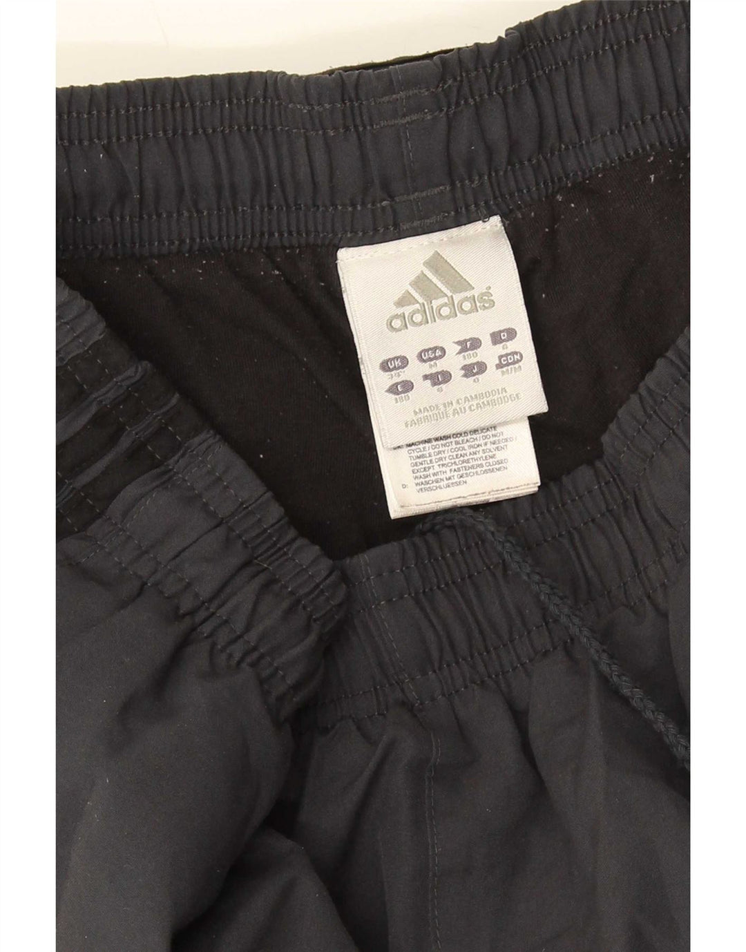 Pantaloni da tuta da uomo Adidas Joggers grandi in poliestere grigio