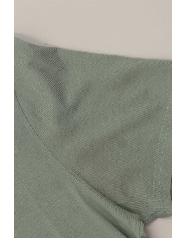 Lyle & Scott T-shirt da uomo Top grande in cotone verde