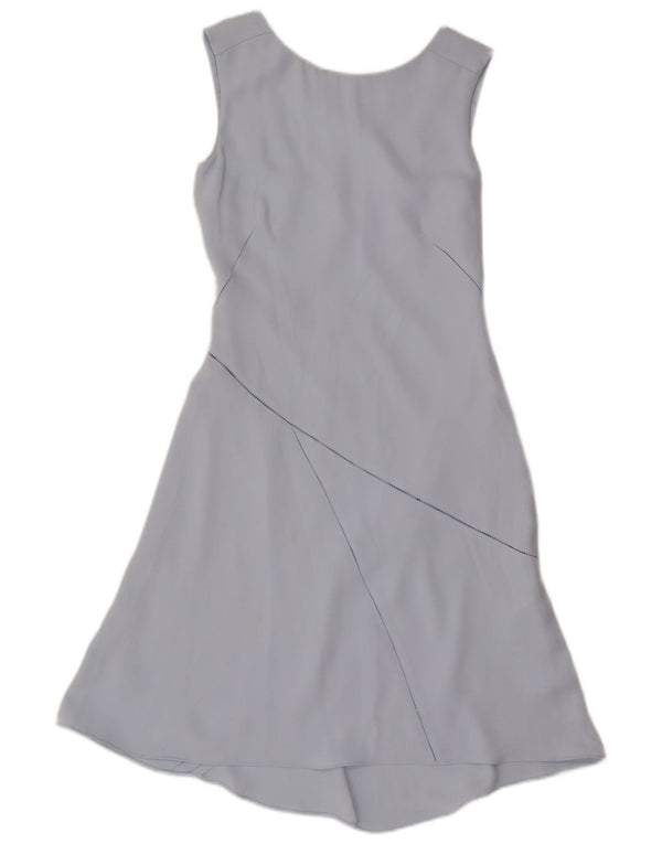 Abito a trapezio senza maniche da donna Reiss UK 10 piccolo blu