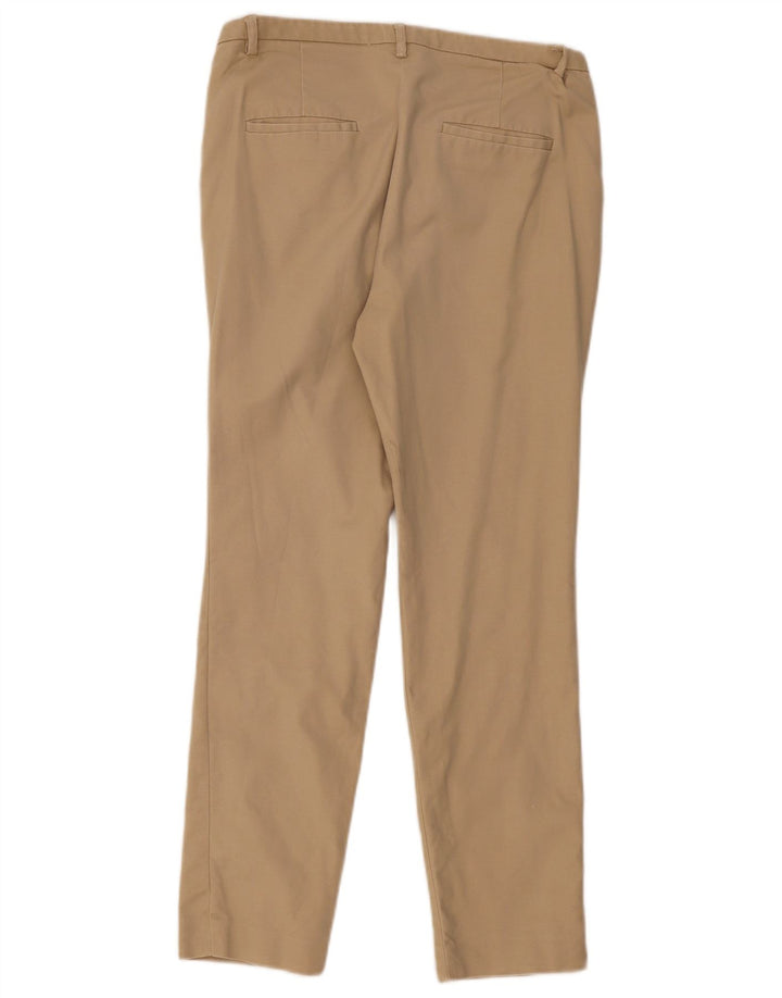 Pantaloni chino slim da donna Zara EU 40 medi W30 L28 Beige