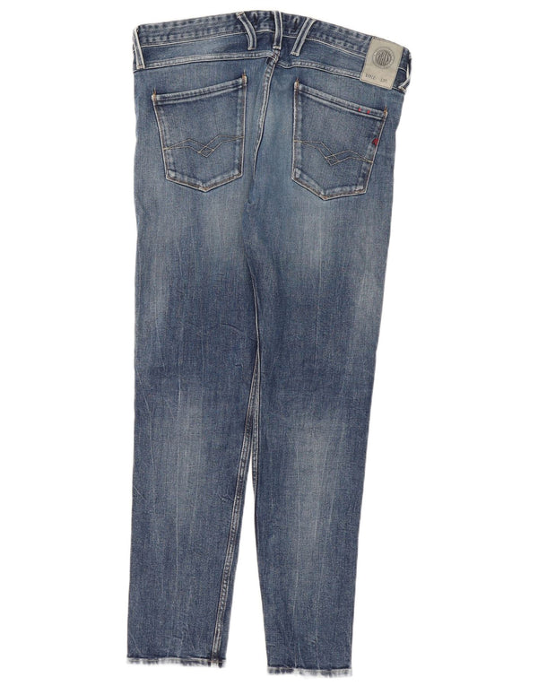 Replay Mens Skinny Jeans W36 L31 Blue