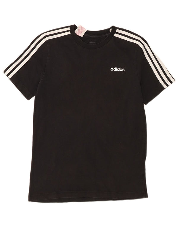 Maglietta Adidas Ragazzo Top 13-14 Anni Large Nera in Cotone