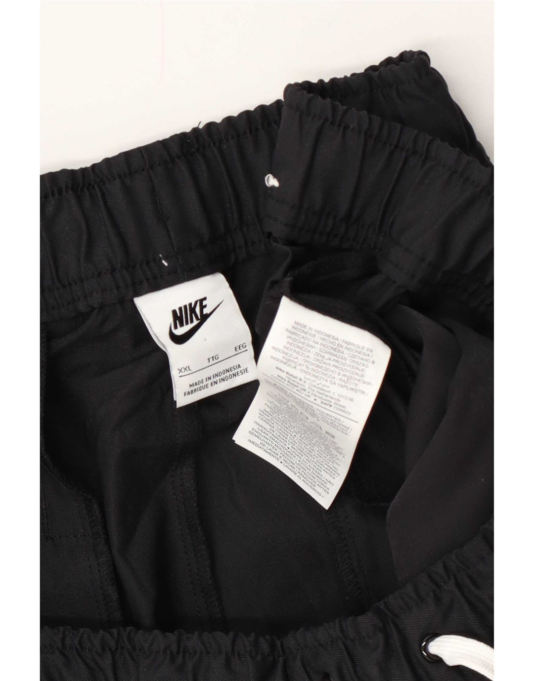 Pantaloni della tuta da donna Nike UK 20 2XL poliestere nero