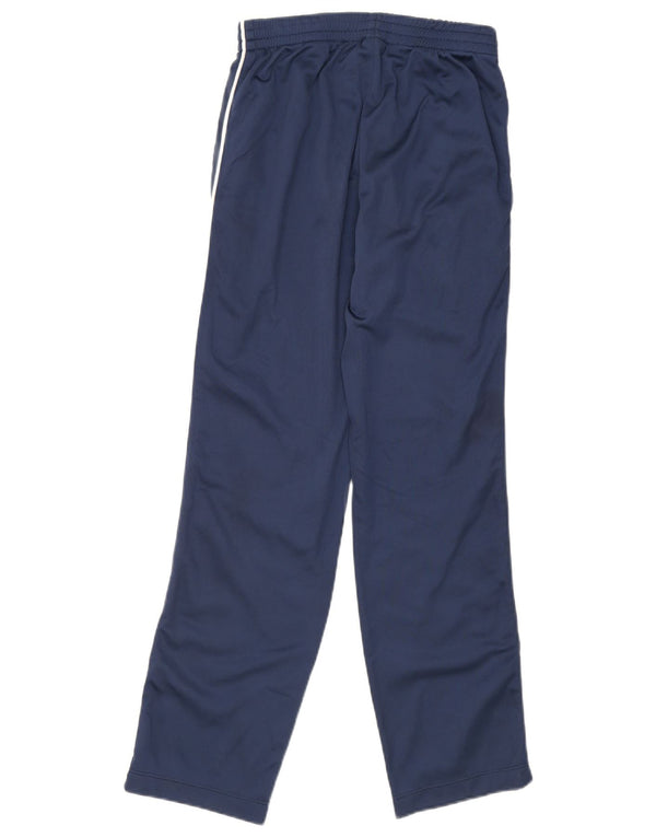 Pantaloni da tuta da uomo Asics grandi in poliestere blu navy