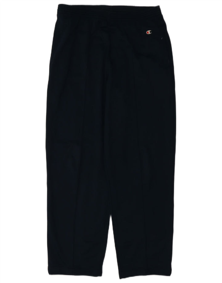 Pantaloni da tuta da uomo CHAMPION grandi in poliestere blu navy