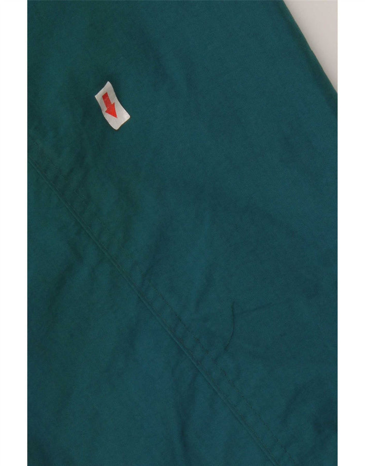 Giacca a vento con cappuccio da donna Columbia UK 14 Colorblock blu medio