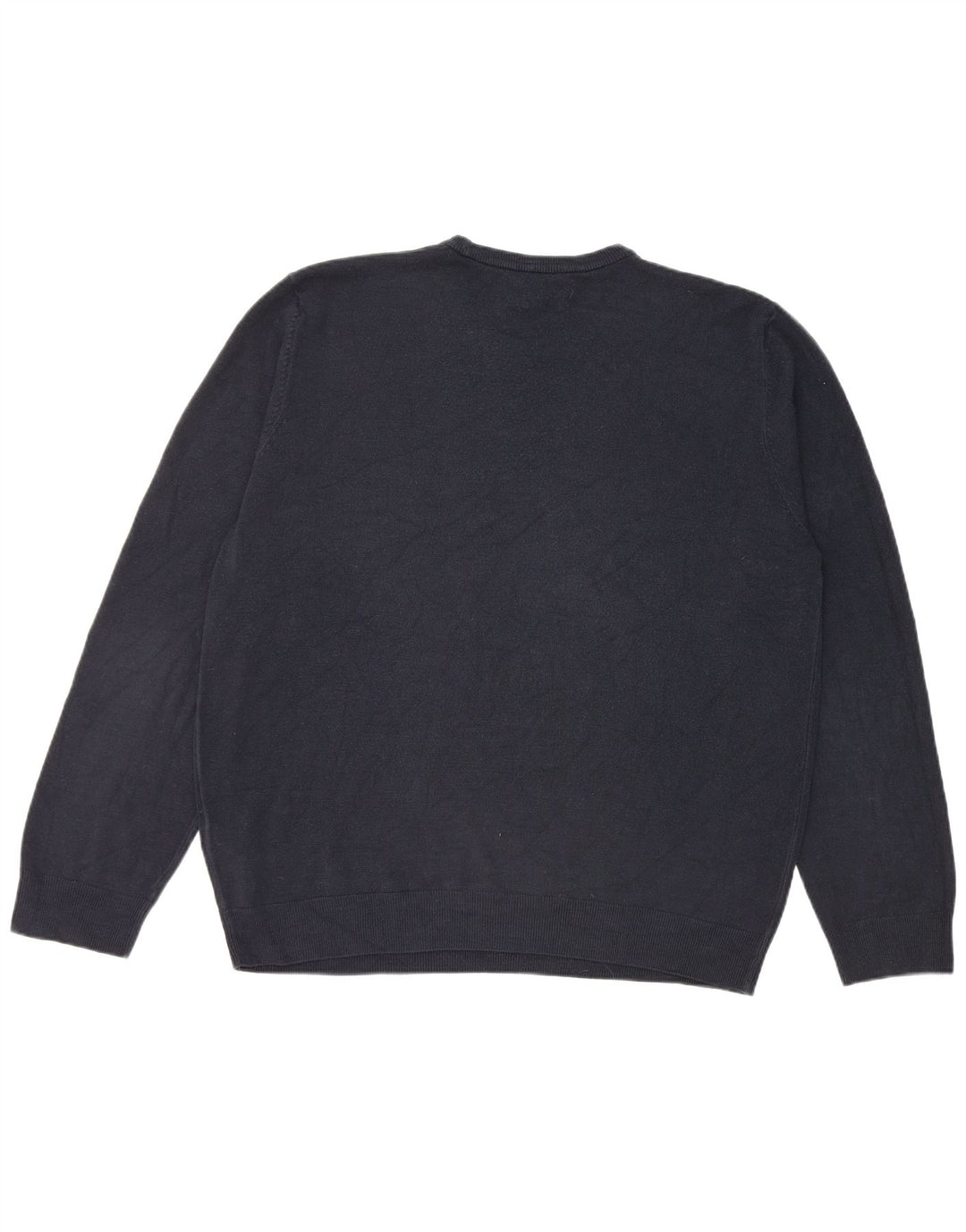 Maglione maglione girocollo da uomo Marks & Spencer 2XL acrilico blu navy