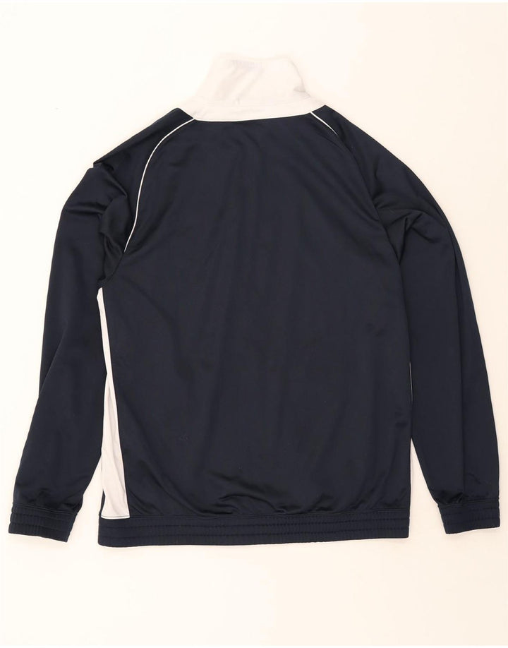 CHAMPION Mens Tracksuit Top Jacket 2XL Navy Blue Colourblock Polyester Vintage Champion and Second-Hand Champion from Messina Hembry 