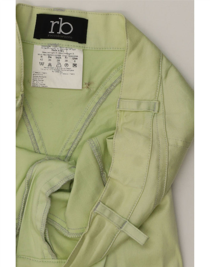 Gonna Donna Sirena Roccobarocco IT 42 Media W28 Cotone Verde