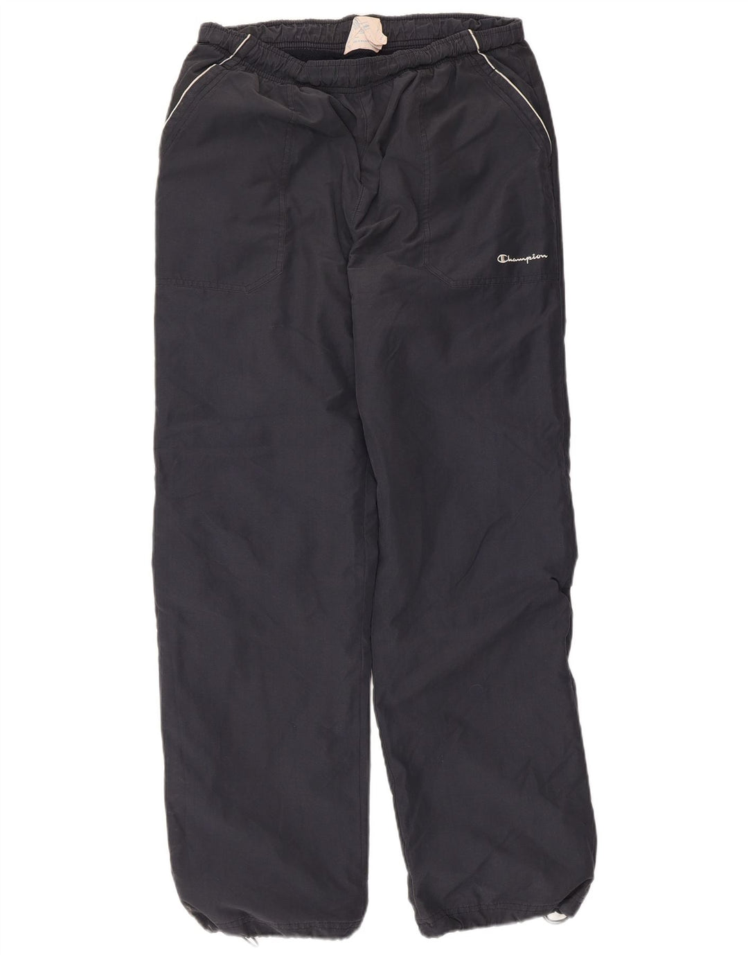 Pantaloni da tuta da uomo Champion, pantaloni da jogging, grandi, in poliestere blu navy