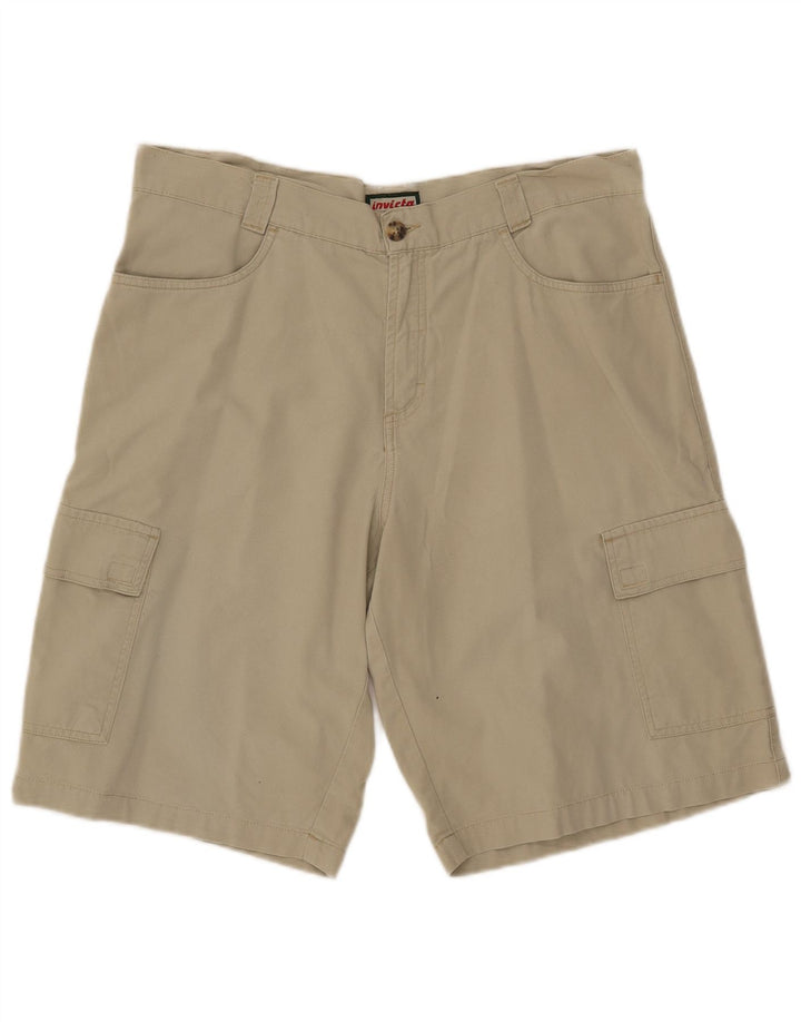 Pantaloncini cargo da uomo Invicta IT 54 2XL W36 Cotone beige