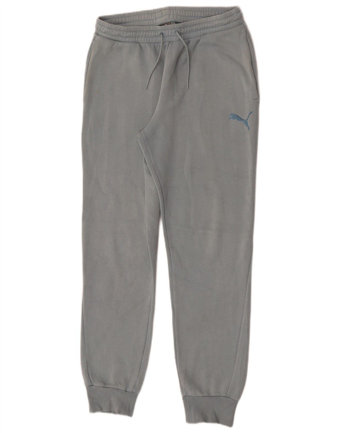 Pantaloni da tuta da donna Puma Joggers UK 14 Cotone blu medio