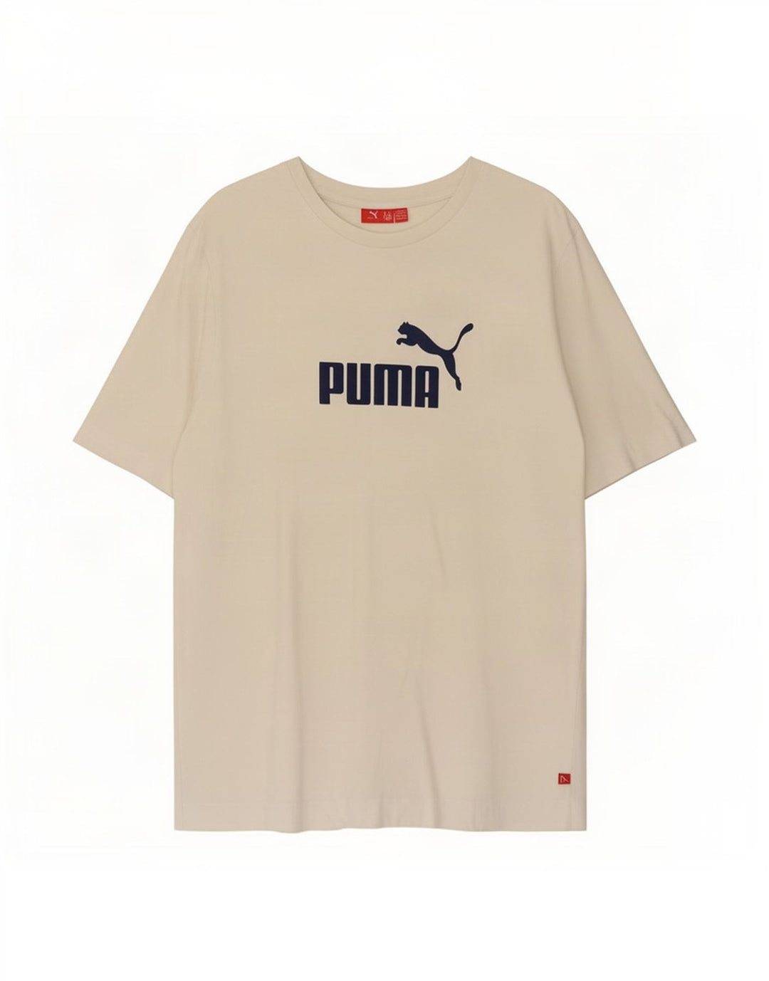 T-shirt grafica da uomo Puma Top bianca media