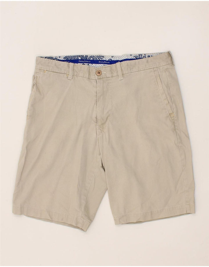 TOMMY BAHAMA Pantaloncini chino da uomo W33 Cotone beige medio
