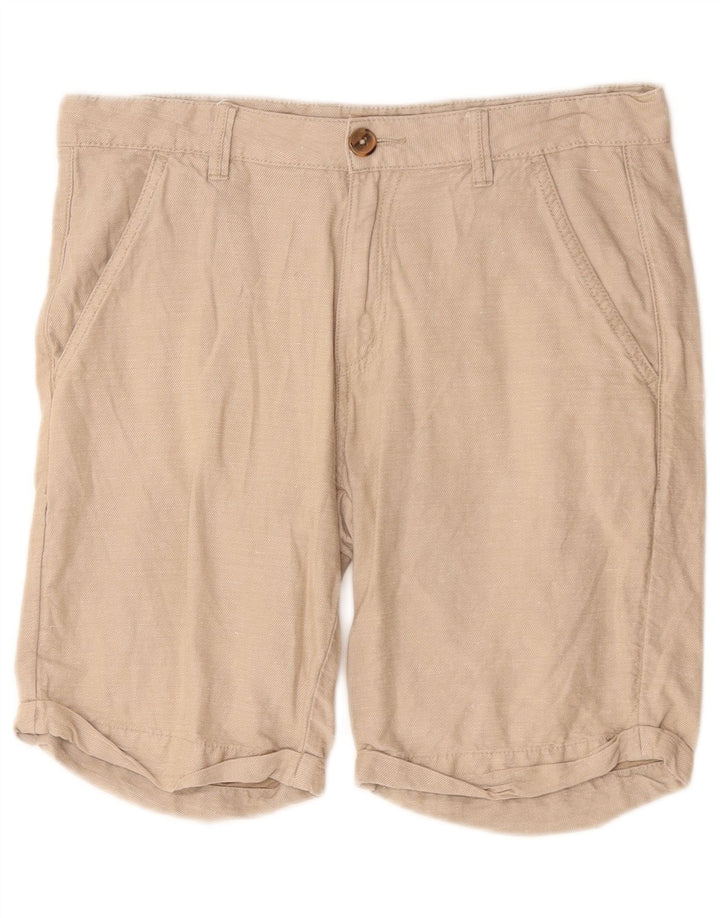 Pantaloncini chino dalla vestibilità regolare da uomo di Dack EU 46 Small W32 Beige