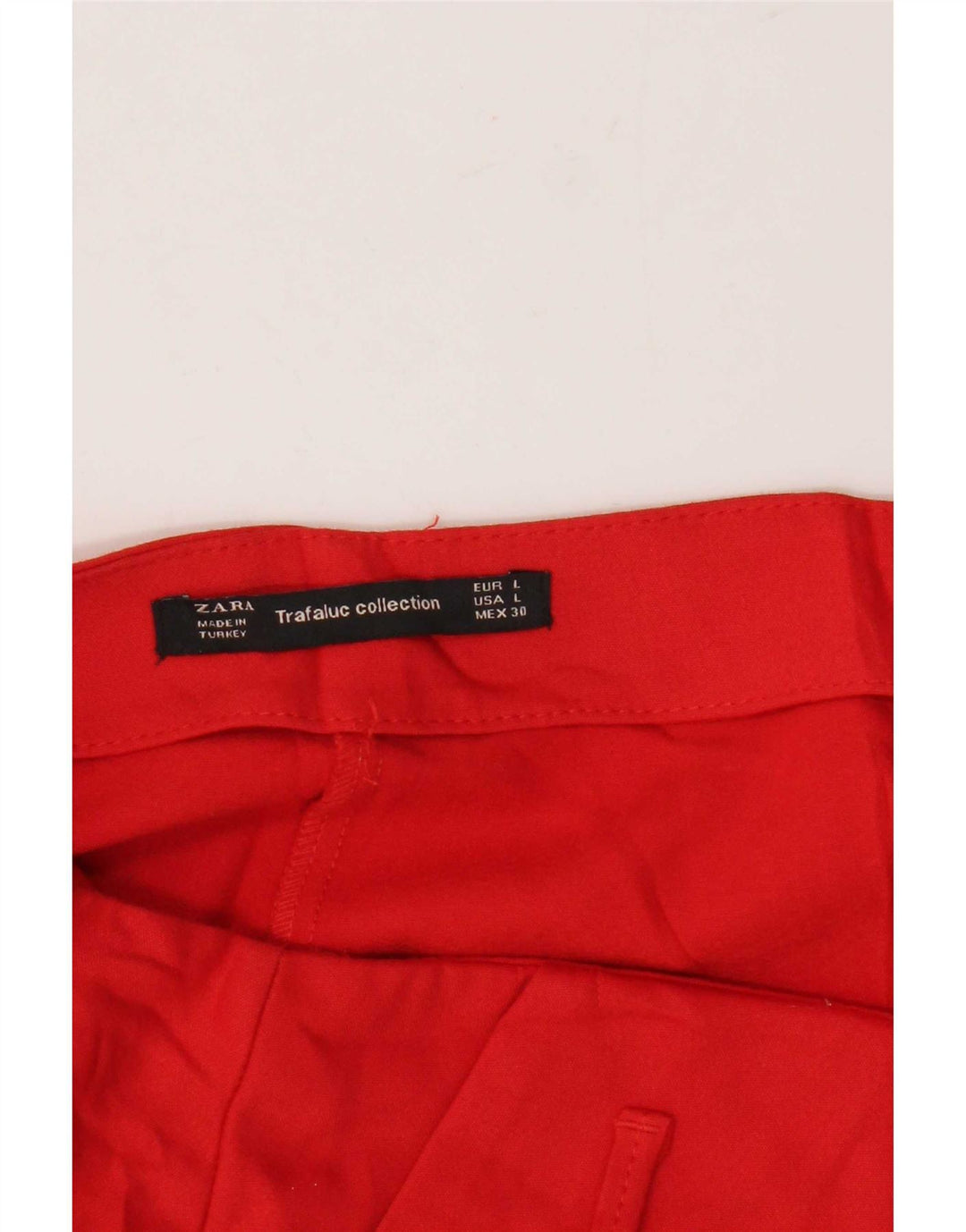 Gonna corta da donna Zara UK 14 grande rossa