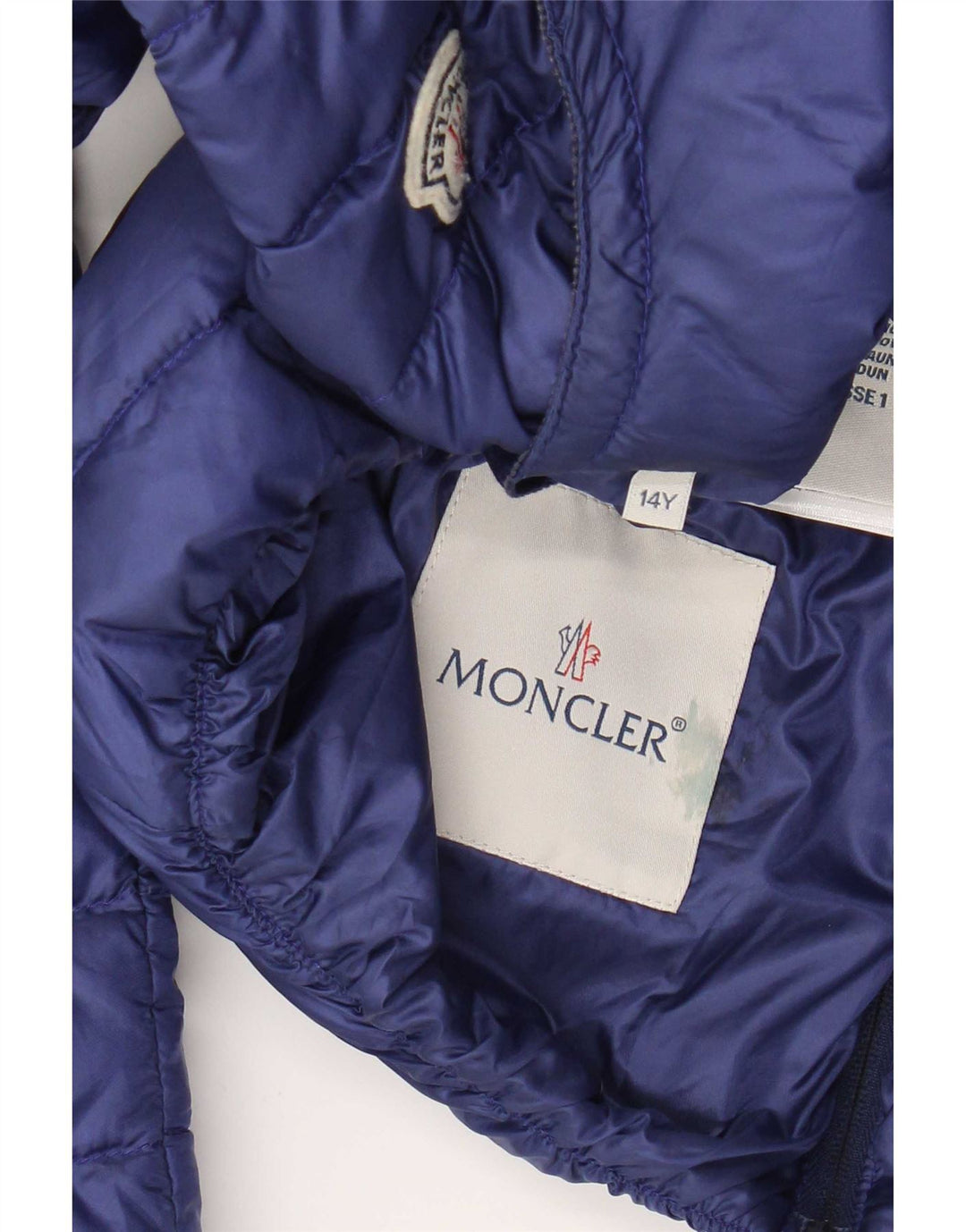Moncler Piumino Bambina 13-14 Anni Blu Navy Poliammide