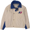 Giacca imbottita con cappuccio da uomo Dubin IT 50 Large Poliestere color block bianco