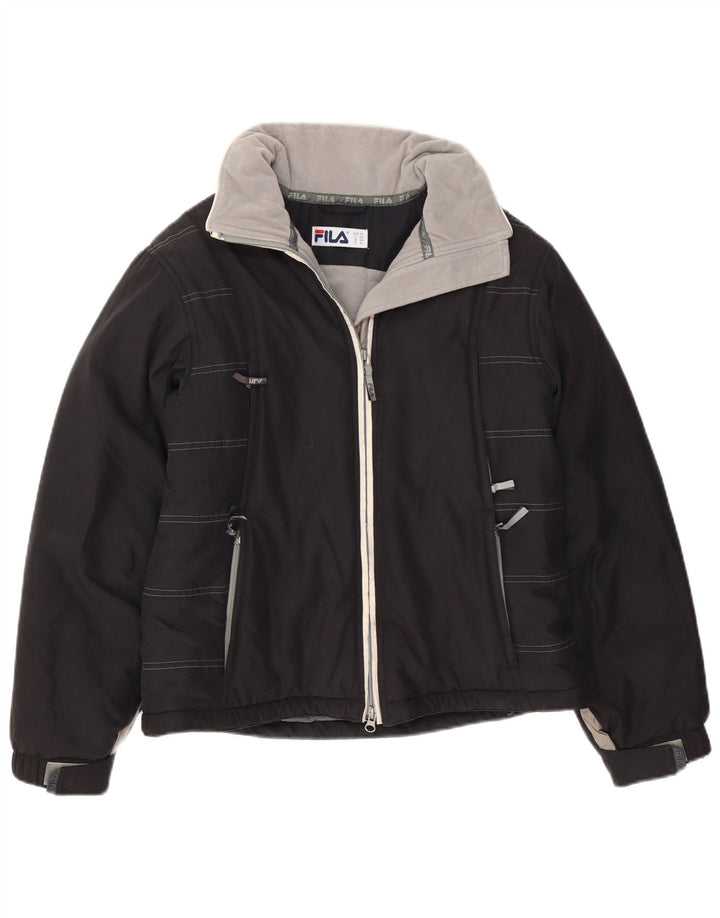 Giacca Imbottita Donna FILA IT 44 Medium Nero Poliestere