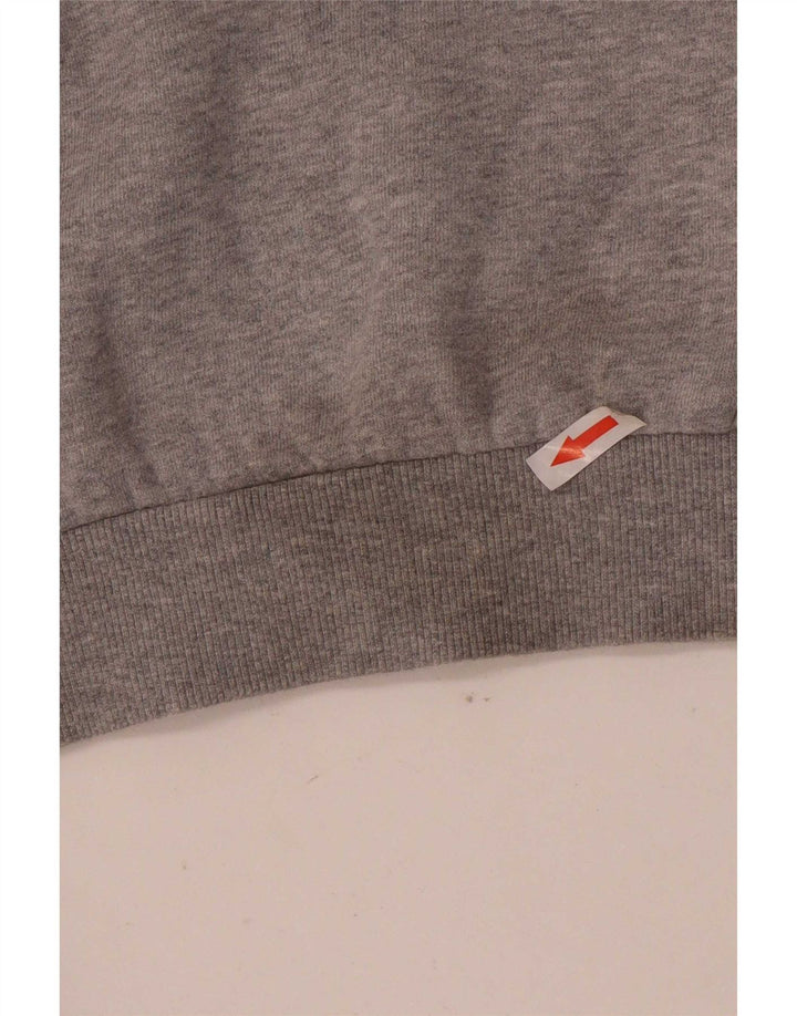 Felpa grafica per ragazzi Ellesse, maglione 12-13 anni, cotone grigio