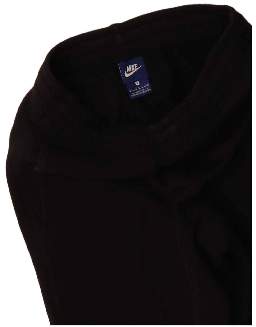 NIKE Pantaloni da tuta da uomo Joggers piccoli in cotone nero