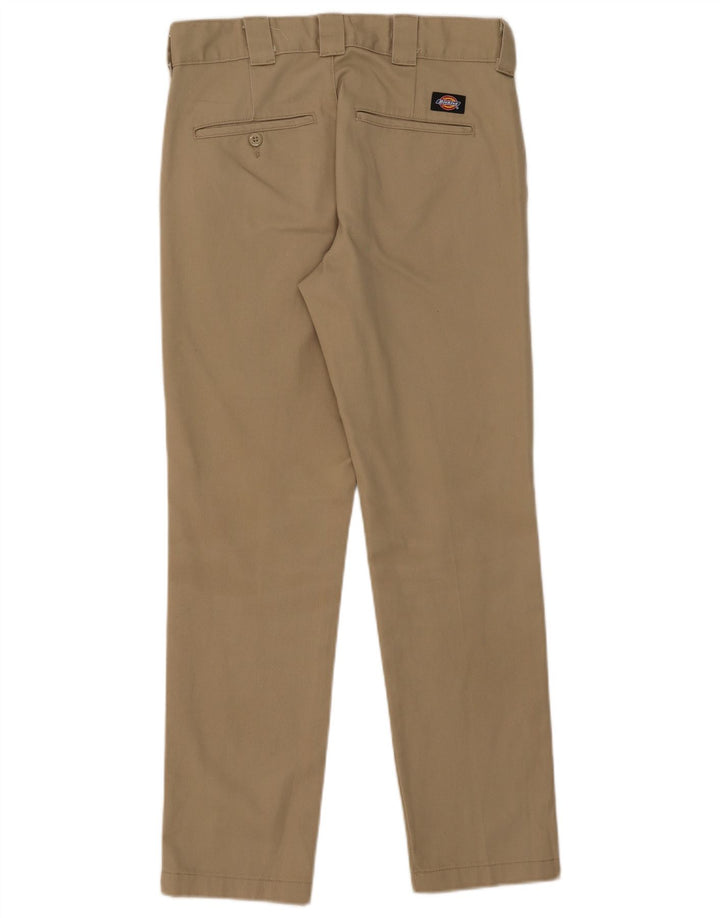 DICKIES Pantaloni chino slim fit da uomo W29 L30 Poliestere beige