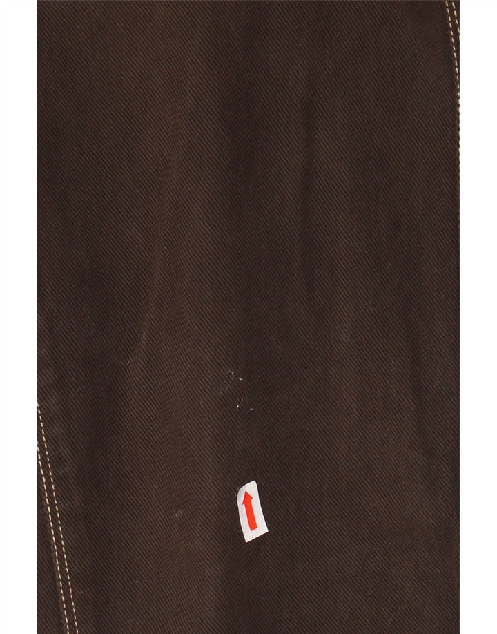 AMERICANINO Pantaloni Chino Slim Uomo IT 48 Medio W30 L34 Marrone Cotone