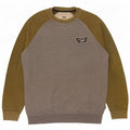 Felpa da uomo Vans maglione grande grigio color block