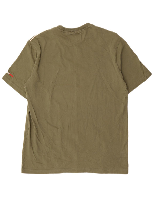 T-shirt grafica da uomo Vespa Top 2XL cotone kaki