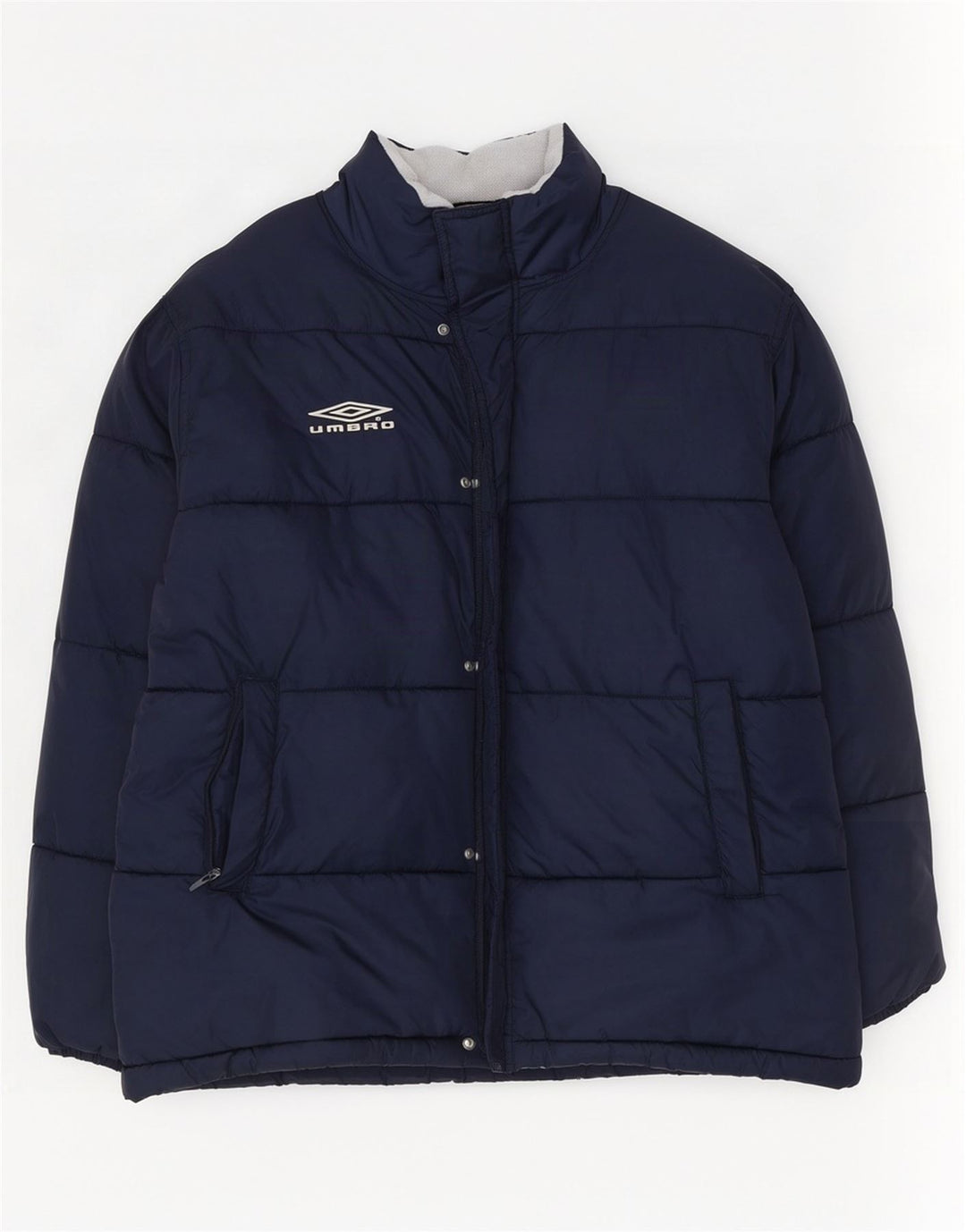Giacca imbottita da uomo Umbro UK 42 XL Nylon blu navy