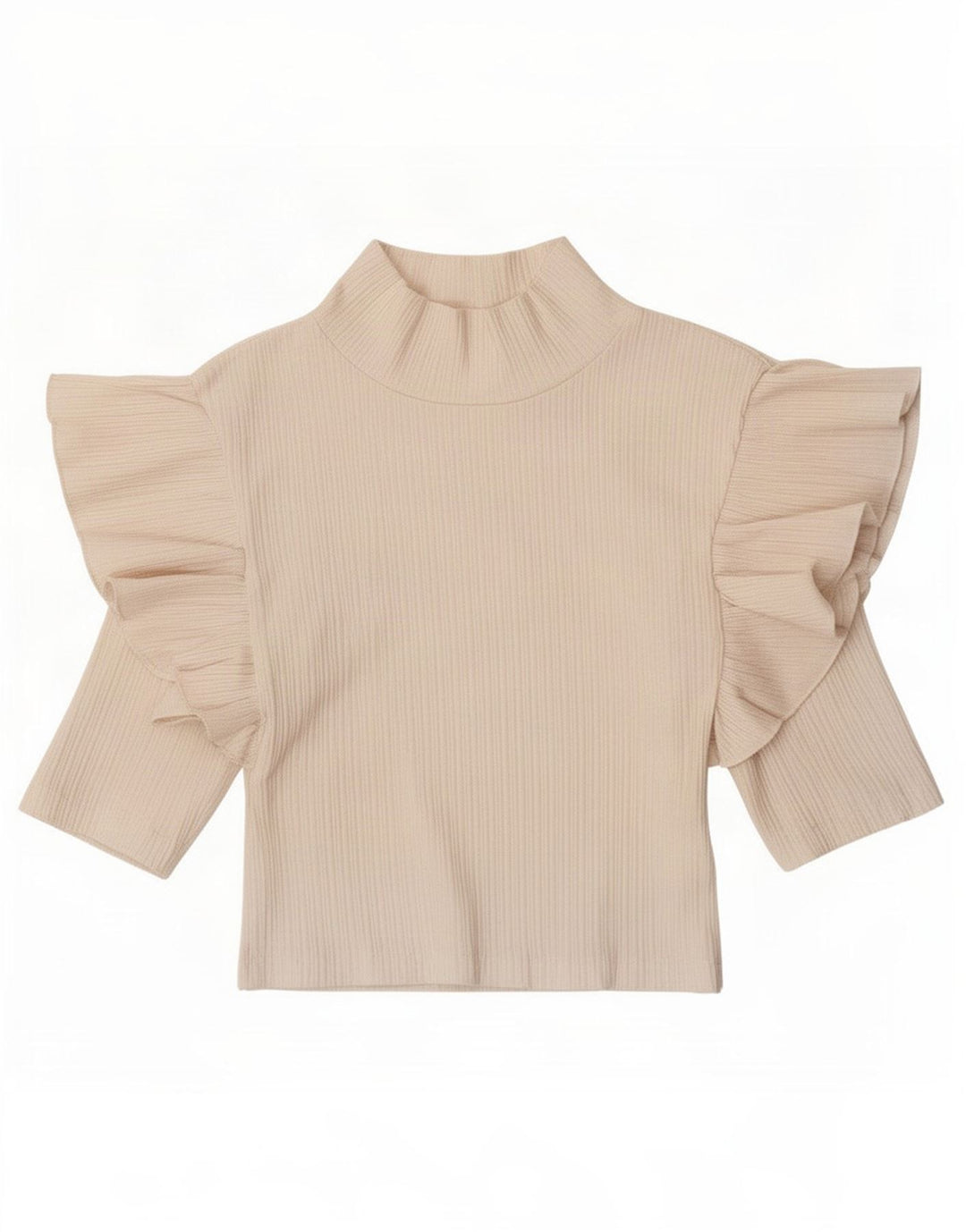 Top corto da donna Zara UK 8 piccolo bianco