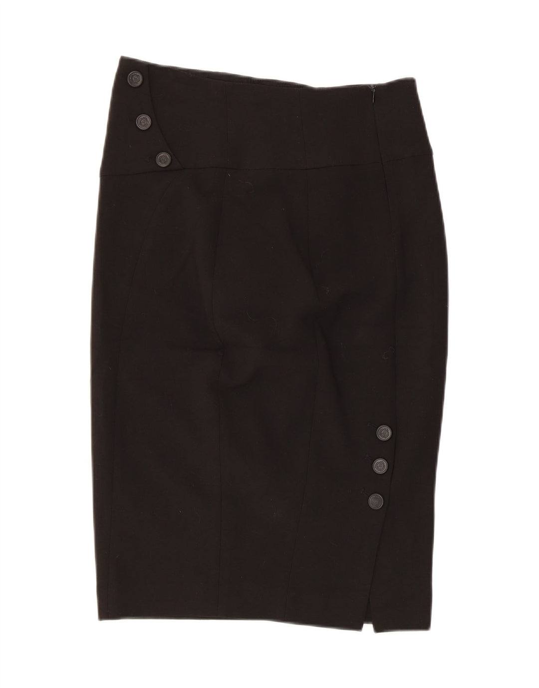Gonna a tubino da donna Zara media W28 poliestere nero