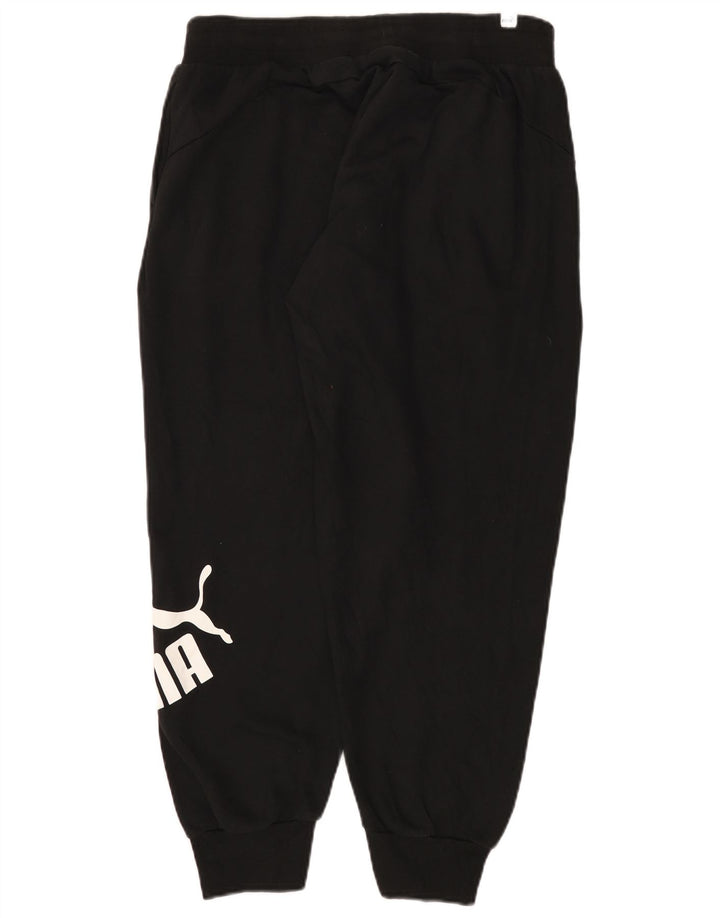 Pantaloni da tuta grafica da uomo Puma Joggers grandi in cotone nero