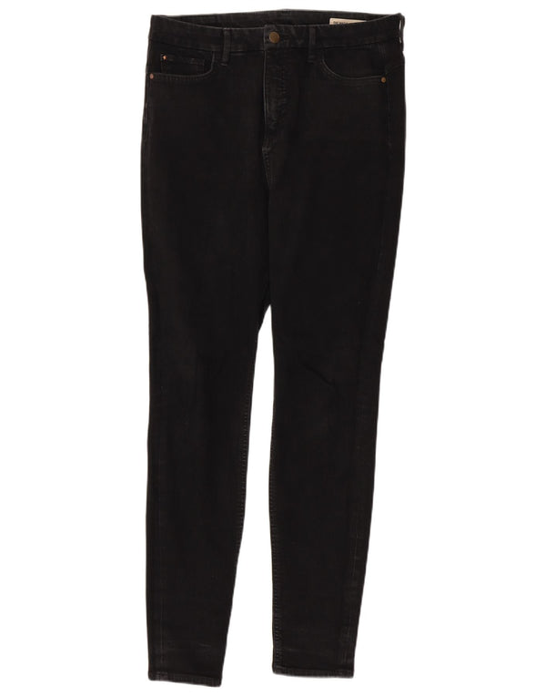 Jeans skinny da donna Marks & Spencer UK 12 medio W32 L29 cotone nero