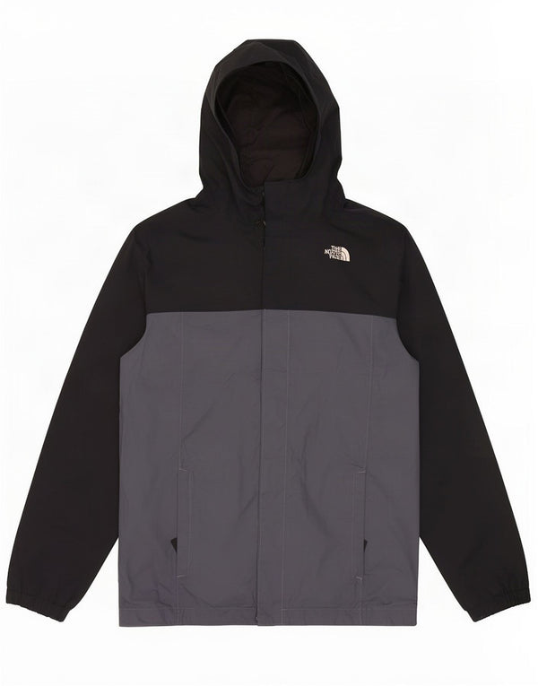Giacca antipioggia con cappuccio The North Face da bambino 14-15 anni XL color block nero