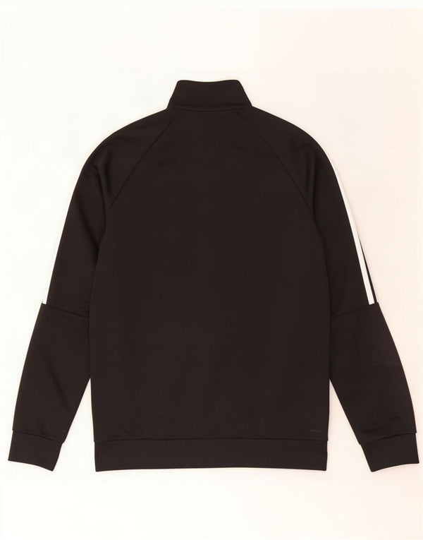 Giacca da tuta da uomo Adidas UK 40/42 Medium Nero Poliestere
