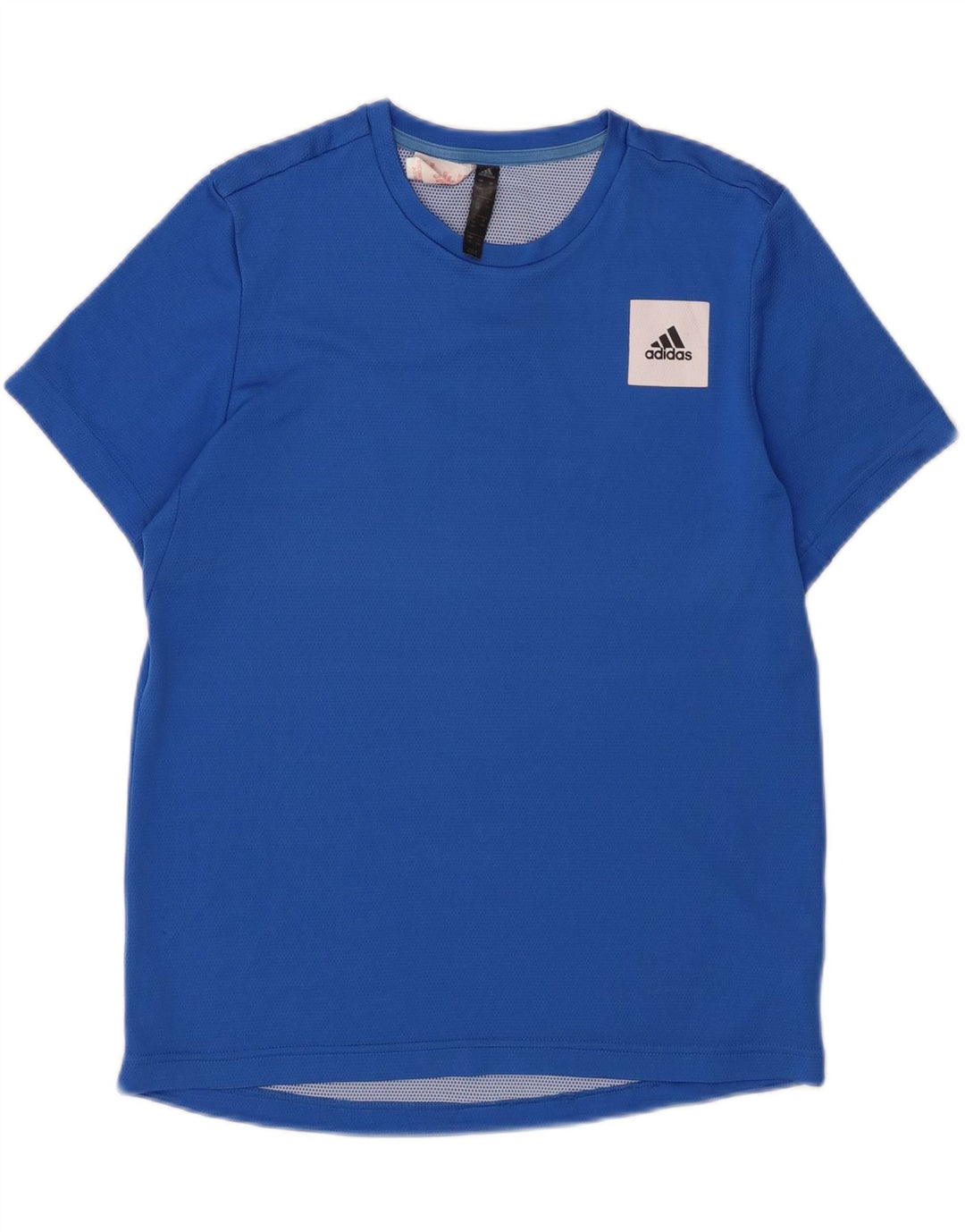 Maglietta ADIDAS Aeroready da bambino 13-14 anni in poliestere blu