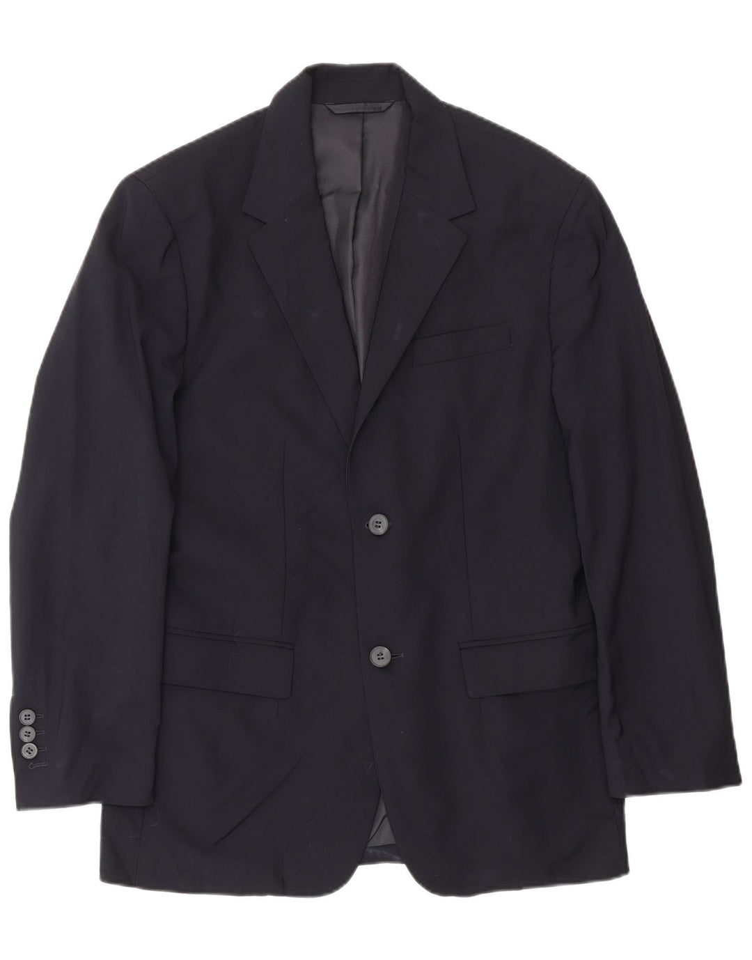 Giacca blazer a 2 bottoni da uomo Cos EU 46 piccola lana blu navy