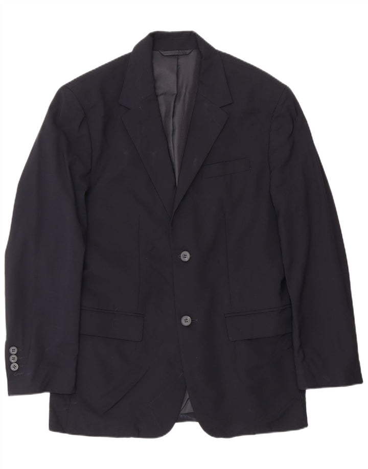 Giacca blazer a 2 bottoni da uomo Cos EU 46 piccola lana blu navy