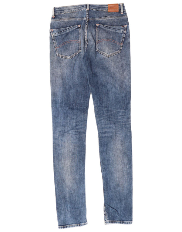 Jeans slim effetto consumato per ragazze Tommy Hilfiger 15-16 anni W26 L31 cotone blu