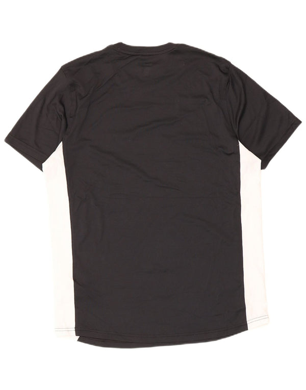 T-shirt aderente da uomo Under Armour, grande, in poliestere color block nero