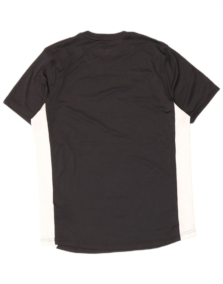 T-shirt aderente da uomo Under Armour, grande, in poliestere color block nero