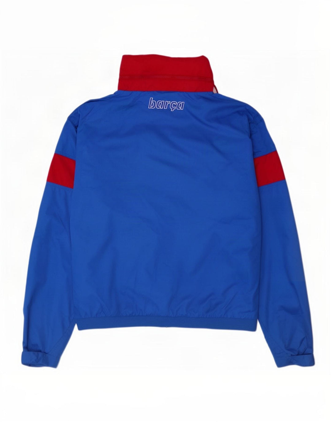 Giacca da tuta grafica Nike Barcelona da uomo, colore blu medio