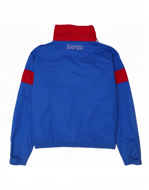 Giacca da tuta grafica Nike Barcelona da uomo, colore blu medio