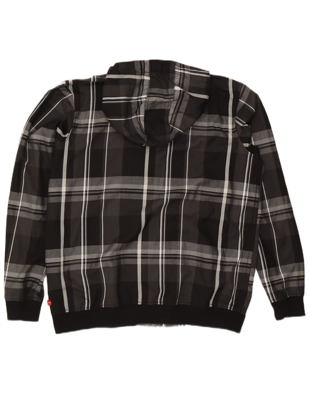Giubbotto bomber con cappuccio da uomo O'Neill UK 46 2XL Poliestere a quadri nero