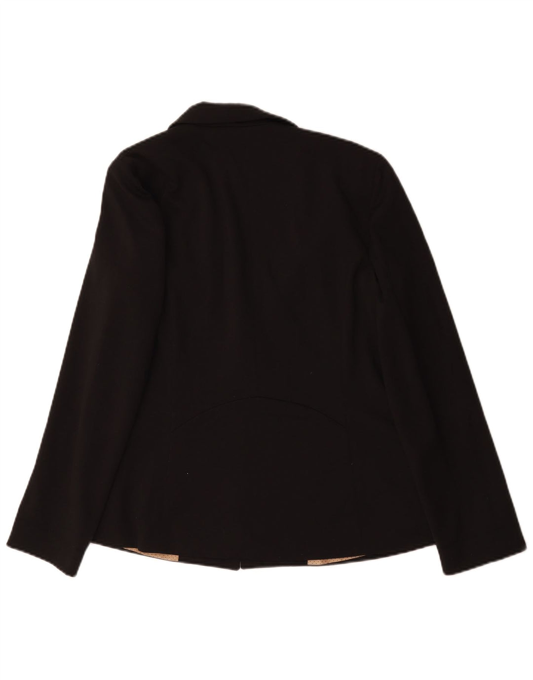 Giacca blazer da donna a 1 bottone Oasis UK 12 poliestere nero medio