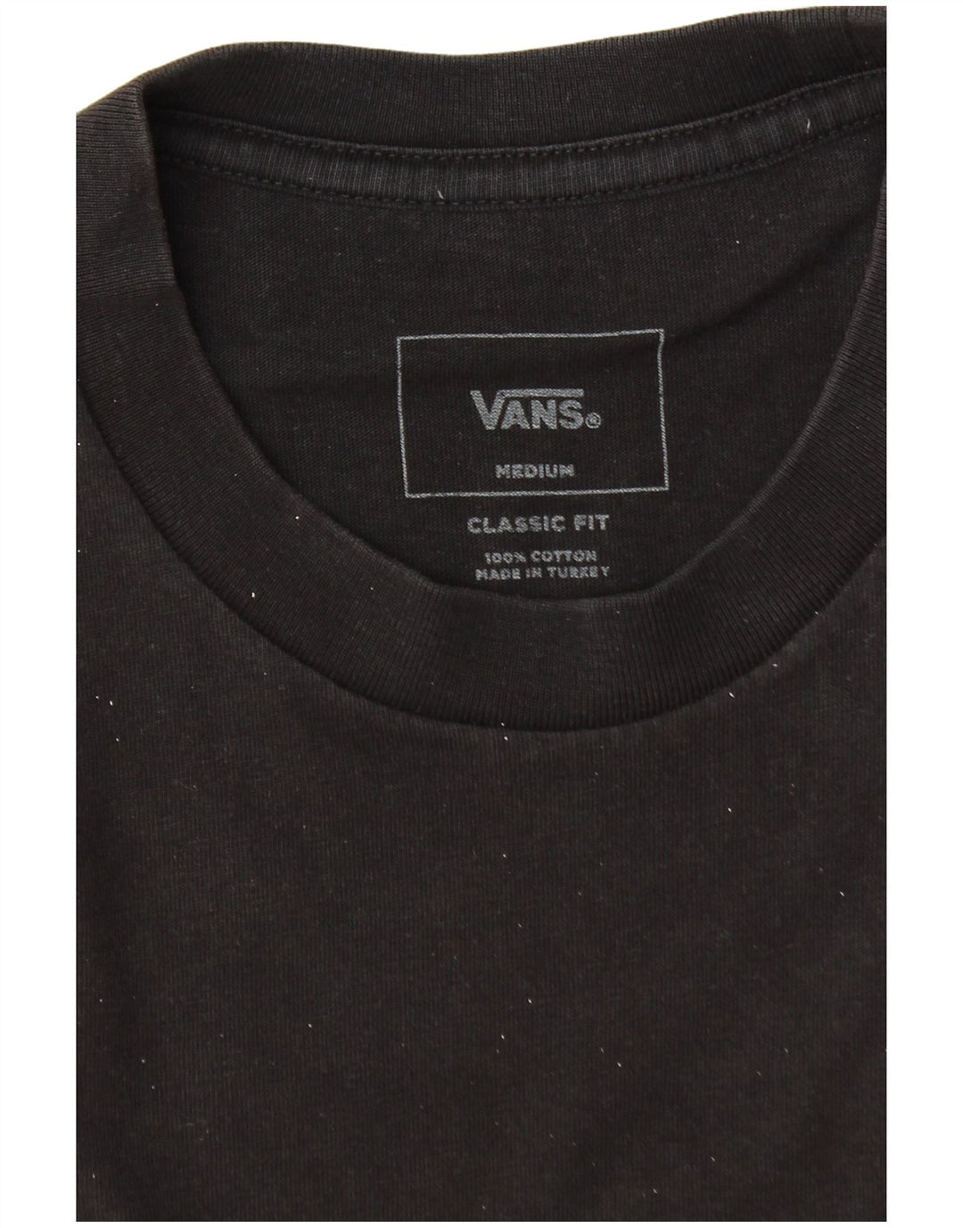 T-shirt grafica da uomo con vestibilità classica Vans, media, nera