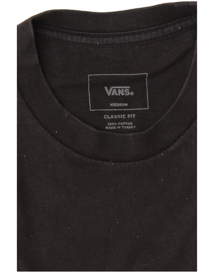 T-shirt grafica da uomo con vestibilità classica Vans, media, nera
