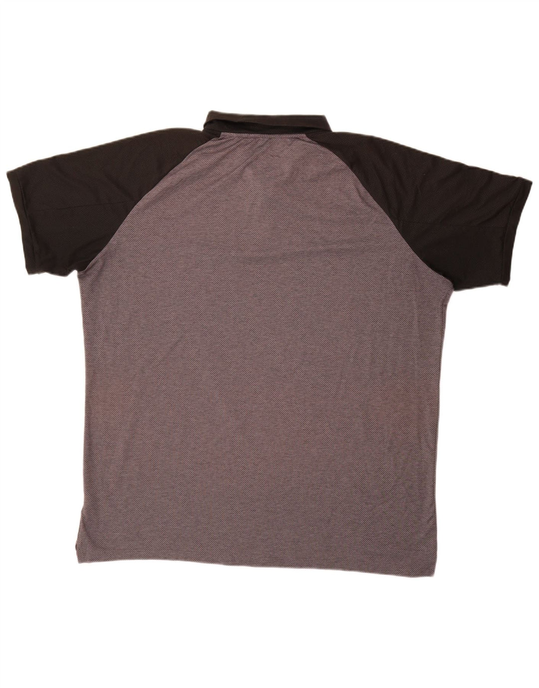 Polo NIKE da uomo Dri Fit XL in poliestere color block grigio